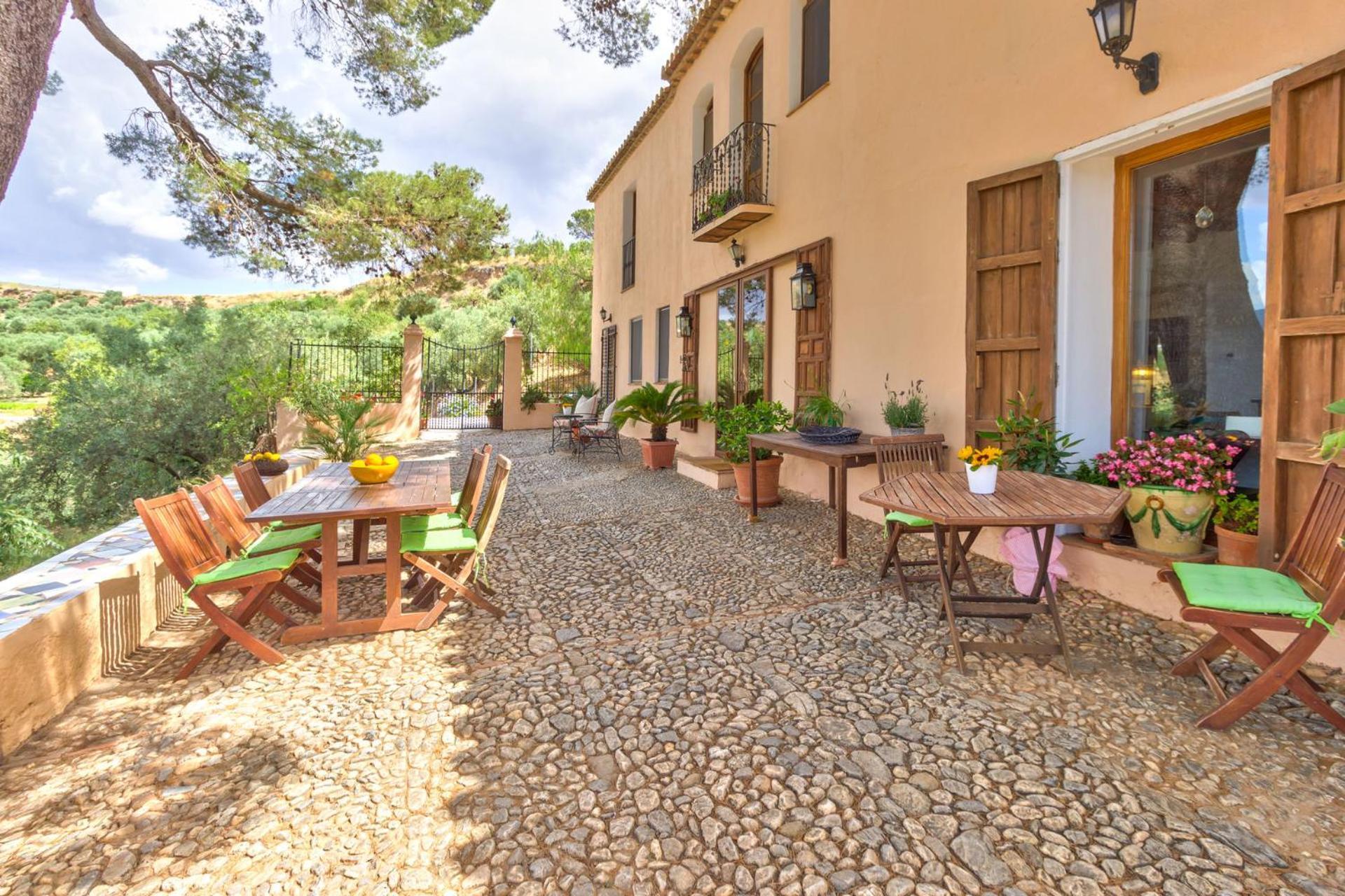 Cortijo El Pino Retreat Bed & Breakfast Albuñuelas Eksteriør bilde